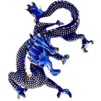 CINDY XIANG Fashion Cartoon Anime Dragon Brooches For Men Vivid Eanmel Fly Dragon Animal Brooch Pin Gifts Party Casual Jewelry