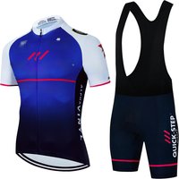 AliExpress NONE 2024 NEW Jersey Set QUICK STEP Men MTB Uniform Bike Cycling Clothing Summer Breathable Bicycle Shirt Ropa Maillot Ciclismo
