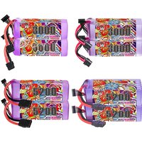 1/2Pcs GNB Lipo Battery 4S 6S 3000mAh 5200mAh 120C for FPV Drone Quadcopter Airplane Car Boat 15.2V 22.8V Rechargeable Battery