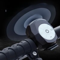 AliExpress NONE Bicycle Motorcycle Electric Bell Horn Mountain Road Cycling Anti-theft Alarm Horn Bike Accessories Loud Bell Scooter Horn