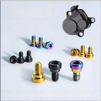 AliExpress TAIMEILI titanium alloy rear bicycle XT rear shift dust cover screw M3 modified replacement screw