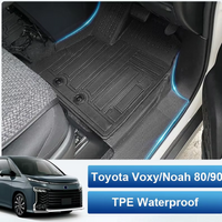 Car Interior Accessories Floor Mat for Right hand Drive Toyota Voxy Noah 90 Series Durable TPE ECO WaterproofRubber Trunk Mat