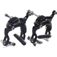 AliExpress SILVEROCK 3SIXTY Black Aluminum Bicycle V Brake Caliper Brake for Brompton Pikes Element Folding Bicycle Friction Wheel Brake