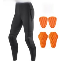 AliExpress NONE WOSAWE Summer CE1/2 Protective Motorcycle Racing Pants Men's Motocross Off-Road Pants Black Mountain Bike Cycling Moto Pants