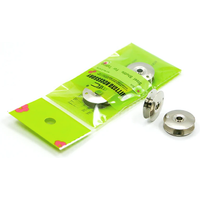 SKC 3pcs/set Round Steel Shuttle For Tatting Hand Lace Making Craft For Sewing Knitting Accessories Lace Making DIY Craft Tools