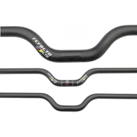 AliExpress FCFB carbon handlebar BMX bikes scale only swallow the small-caliber 25.4/31.8mm*380--740mm matte cycling parts cycling handlebar