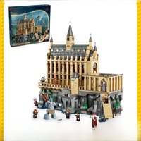 LEGO Harry Potter Hogwarts Castle: The Great Hall, Castle Toy Playset with 11 Minifigures Magical Gift for Boys, Girls 76435