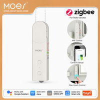 MOES Neuer ZigBee Smart DIY Motorisierter Rolladen-/Jalousie-Antriebsmotor Hub Tuya Smart Life APP Alexa Google Home Sprachsteuerung