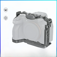 SmallRig A7 IV DSLR Camera HawkLock Quick Release Cage for Sony Alpha 7R V / Alpha 7 IV / Alpha 7S III / Alpha 1 / A7R IV -4481