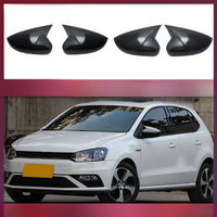 For VW Polo 6R 6C Side Door Wing Mirror Cover (Carbon Fiber) Fit Volkswagen 2010 2011 2012 2013 2014 2016 2017