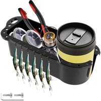 Boat Cup Holder Multifunctional Marine Cup Holder Phone Drink Box Organizer Fishing Cabin Tools Storage Tray Fishing Accessories