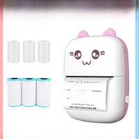 Sticker Printer Mini Printer Sticker Portable Thermal Bluetooth Inkless Pocket Printer with iOS & Android Inkless Printer Mini