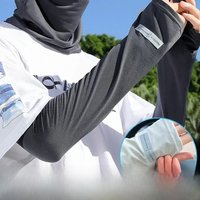 AliExpress NONE UPF50+ Cooling Arm Sleeves Loose Fit Sun Protection UV Cover for Men Women Driving Cycling Sports Accessories Cycling Uv Sleeve