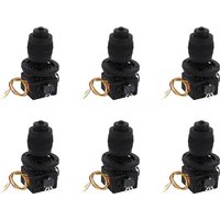 6X Electronic 4-Axis Joystick Potentiometer Button For JH-D400B-M4 10K 4D Controller With Wire For Industrial