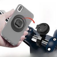 AliExpress SINCETOP MOUNT Vibration Dampener Bike & Motorcycle Phone Mount | Universal Aluminum Handlebar Holder for iPhone 16 Pro Max & Samsung S25 Ultra