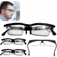 1-3Pcs Focus Adjustable Men Women Reading Glasses Myopia Eyeglasses -6.00 to +3.00 Diopters Magnifying Glasses Variable Strength