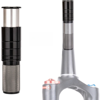 AliExpress ZTTO MTB Road Bike Fork Height Riser Stem Extender Handlebar Riser Extension Adapter Fork Height Adjustable Part Hidden Riser