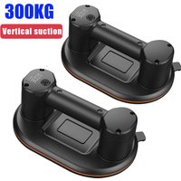 Intelligent Display Electric Tile Suction Cup 300kg Load Heavy Duty Granite Tile Glass Vacuum Lifter with Portable Toolbox