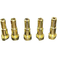 5Pcs 80A 4.0mm stepped 5.0mm Gold Plated rc Connectors for Battery,Charger,Motor,ESC ,RC Planes Cars Boat Drone