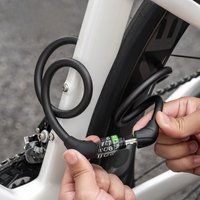 AliExpress ROCKBROS Bike Cable Lock MTB Road Bicycle Anti-Theft Password Lock PVC Steel Cable Lock for Motorcycle Scooter Bike Accessories