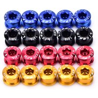AliExpress NONE Litepro Bike Chainring Bolts 6.5mm 8.5mm Single/Double Speed Disc Chainwheel Screws for Bicycle Crankset Bike Accessories