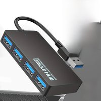 USB 3.0 Hub High Speed 4 Ports USB C HUB Adapter Data Cable Splitter Expander Cable for PC MacBook PS4 Keyboar Printer Mouse