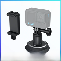 SmallRig Suction Cup Mounting Support for Action Cameras Magnetic Mount for Gopro for Insta360 Phone, 360ยบ Rotation for Car 4347