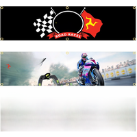 60X240cm Isles Of Man Tts Motorcycle Racing Banner Flag Polyester Printed Garage or Outdoor Decoration Tapestry