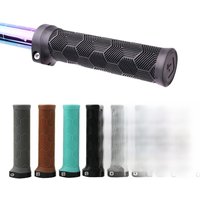 AliExpress NONE ODI RG66 MTB Grips Lock-on 22.2MM Rubber Handlebar Cover Comfortable Ultra-light Anti-slip Bicycle Parts for Travel/Folding Bike