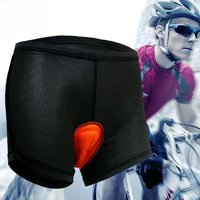 AliExpress NONE 1 PCS Professional Mens Cycling Underwear Shorts 4D Padded Bike Bicycle Undershorts MTB Liner Biking Underpants Cycling Shorts