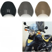 FOR BMW R 1150R R1150R 2000-2005 2001 2002 Motorcycle Windshield Windscreen Wind Deflectors Front Glass Viser Visor Black