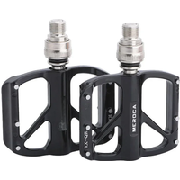 AliExpress MEROCA Ultra-light Quick Release Bicycle Pedals Non-slip Aluminum Alloy 3-Bearing Folding Bicycle Pedals Bike Pedal