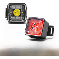 AliExpress CYCLAMI Bicycle Smart Brake Sensing Light Front Rear Sets IP66 Waterproof MTB Road Bike Taillight USB Night Cycling Safety Lamp 120LM