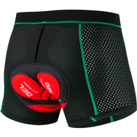 AliExpress NONE New Cycling Shorts Men's Cycling Underwear Breathable Mesh Riding Underpant Gel Pad Shockproof Bike Shorts Bicycle Underwear