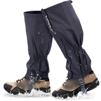 Lixada Gaiters Outdoor Skiing Camping Hiking Climbing Waterproof Snow Legging Windproof Teekking Desert Snow Boots Shoe Cover