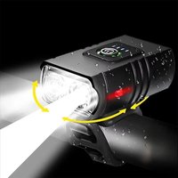 AliExpress NEWBIRTH 1000LM Bike Light 2 LED USB Rechargeable Bicycle Lights 6 Modes MTB Flashlight Bicycle Headlight for Cycling Bicycle Front Lamp