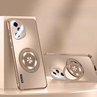 For Huawei Honor 300 200 Pro Case Hard AG Matte With Ring Magnetic wireless charging Protective Back Cover For Honor 200 100 Pro