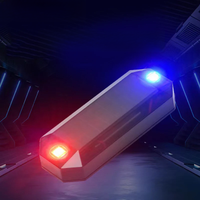 AliExpress BLALION Car Solar LED Warning Light Night Ride for Motorcycle Electric Vehicle Bicycle Tail Light Anti-rear Strobe Warning Light