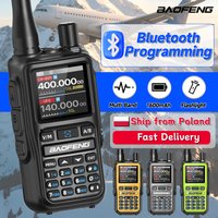 BAOFENG UV-5R Mini Walkie Talkie Wielozakresowe Radio Programowalne przez Bluetooth z Aplikacją Bezprzewodowe Kopiowanie Częstotliwości 999CH AM FM Przenośne Radio Dwukierunkowe