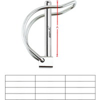 AliExpress SURIEEN 1Pc Marine 316 Stainless Steel Quick Lock Release Trailer Towing Coupler Safety Pin Bicycle Stroller Cargo Boat Hitch Hook Clips