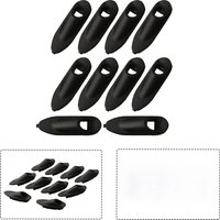 10pcs Bicycle Cable Tube Clamp Brake Shifter Line Pipe Cable Tube Buckle 31mm*8mm Black Lightweight Bicycle Cycling Accessories