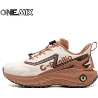 ONEMIX Outdoor Hiking Shoes Casual Mesh Sports Light Wear Running Shoes Men Non-slip Wear-resistant Climbing Shoes Women