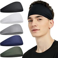 AliExpress NONE Sports Headbands for Men ,Moisture Wicking Workout Headband, Sweatband Headbands for Running,Cycling,Football,Yoga