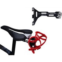 AliExpress enlee ENLEE Double Cup Bicycle Water Bottle Cage Saddle Extension Holder Cycling Kettle Brackets MTB Road Bike Accessories Parts