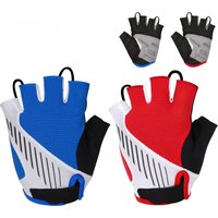 AliExpress DAREVIE Men's Cycling Gloves Taiwan Fabric Gel Padded Shockproof Fingerless Gloves Comfortable Quick Dry Bicycle Accessories