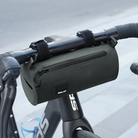 AliExpress ESLNF Bike Handlebar PVC Bag MTB Road Bike Waterproof Scratch Proof Bicycle Front Bag Cycling Large Capacity Cylinder Bag