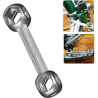 AliExpress 10 in 1 Wrench Mini Portable Bicycle Bike Repair Tool Dog Bone Shape Torque Wrench Hexagon Holes Cycling Spanner Multi Tools