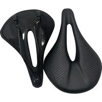 AliExpress kocevlo Carbon Saddle MTB/Road Bike Saddle Super Light Leather Carbon Cushions 7x9mm Racing Bicycle Seat 240*155MM