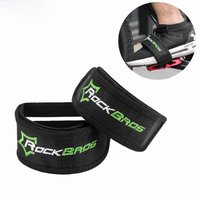 ROCKBROS Bicycle Pedal Straps Cycling Pedal Tape Fixed Gear Anti-slip Pedal Belt Bicycle Foot Strap Belt Bike Accessories