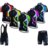 AliExpress Strava Bicycles Cycling Jersey Set MTB Mens Cycling Maillot Summer Cycle T-Shirt Bib Shorts Suit Triathlon Mountain Bike Clothes